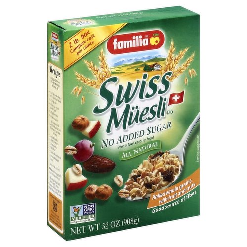 Familia No Sugar Swiss Muesli